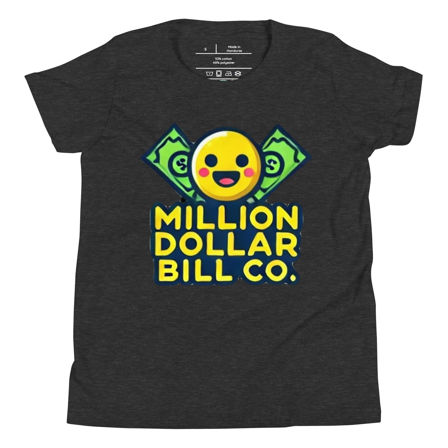 MDB Co. Yellow Mascot For The Future Youth Short Sleeve T-Shirt