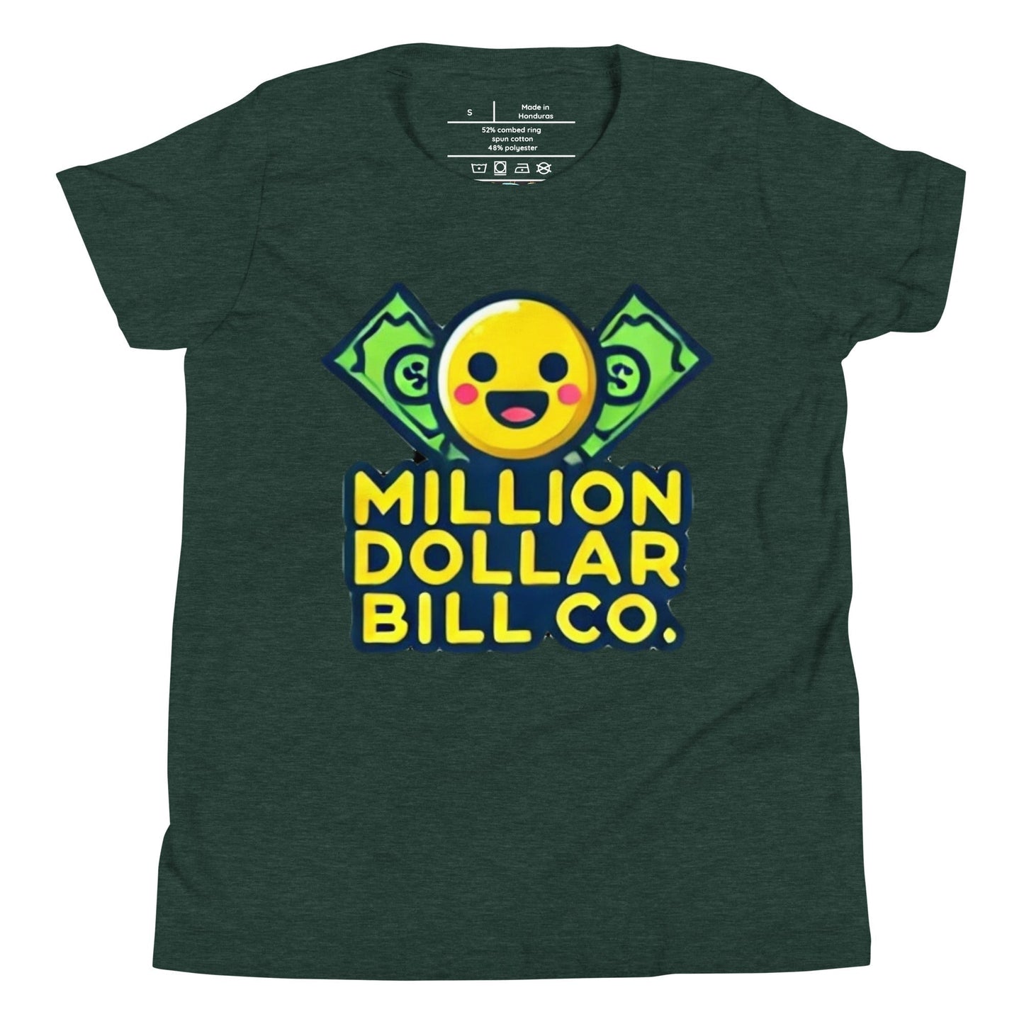 MDB Co. Yellow Mascot For The Future Youth Short Sleeve T-Shirt
