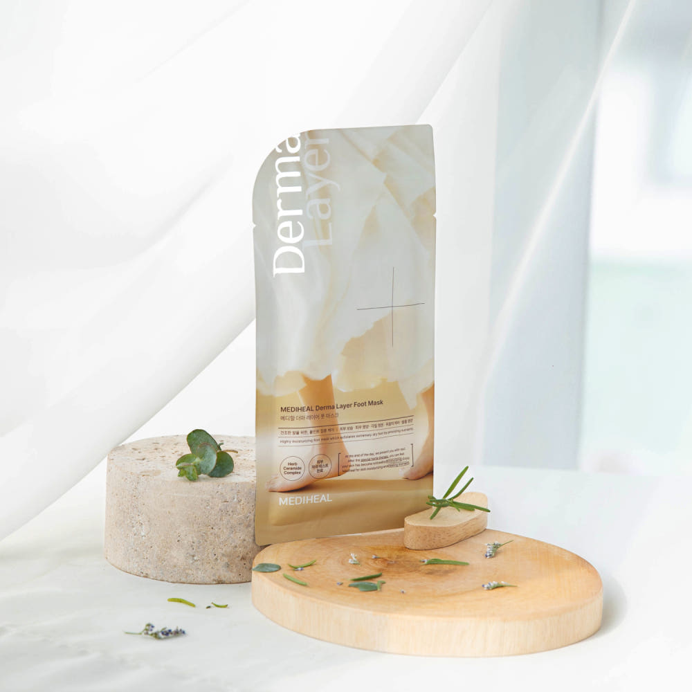 MEDIHEAL Derma Layer Foot Mask 18ml X 5ea