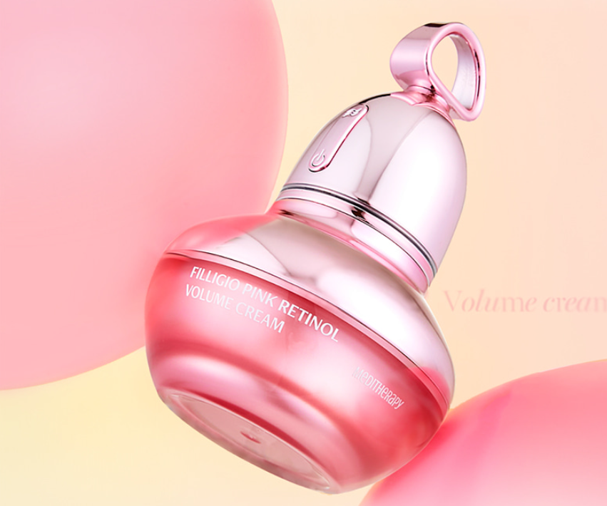 MEDITHERAPY Filligio Pink Retinol Volume Cream 50ml + EMS Device Set (*It can only be shipped via express service.)