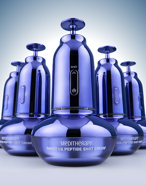 MEDITHERAPY Inmotox Peptide Shot Cream 50ml + Suction Jet Device Set (*It can only be shipped via express service.)