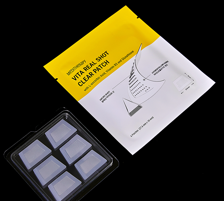 MEDITHERAPY Vita Real Shot Clear Patch 6patches (27.6mm X 18mm)