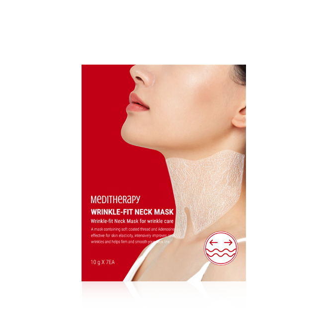 MEDITHERAPY Wrinkle-Fit Neck Mask 10g X 7ea