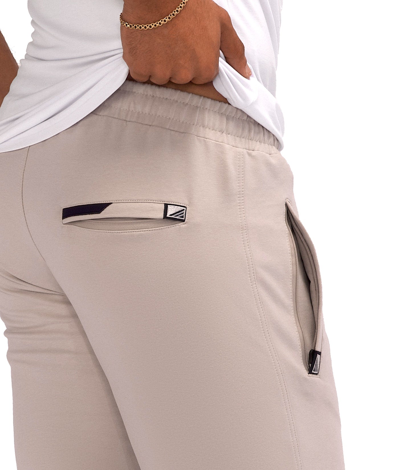 Pantalones de chándal deportivos de comodidad diaria - Ajuste cónico (talla alta)