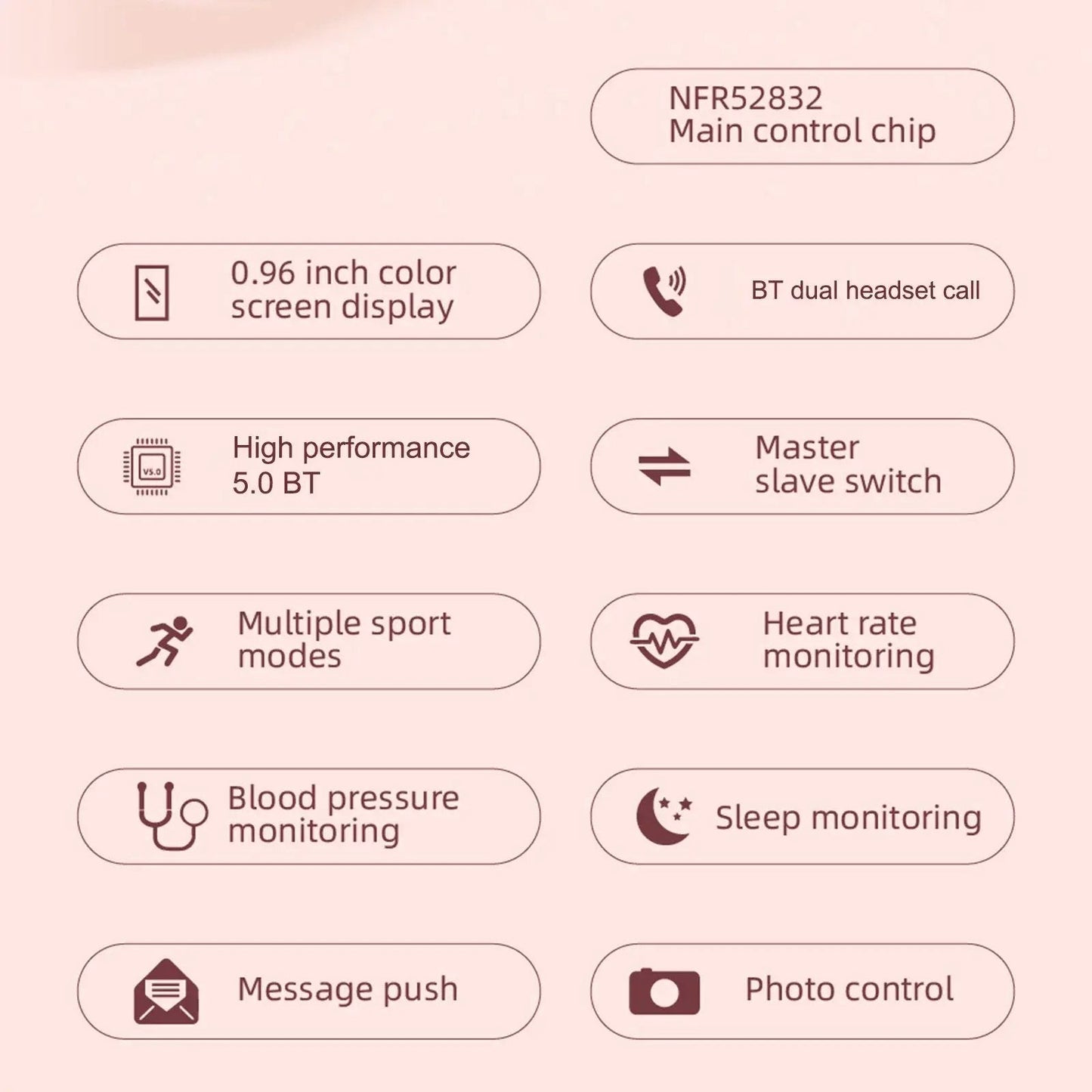 Combo 2 en 1: Reloj Inteligente y Auriculares Inalámbricos Fitness