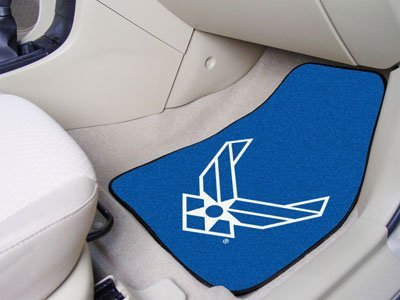 FANMATS U.S. Air Force 18 in. x 27 in. 2-Piece Carpeted Car Mat Set