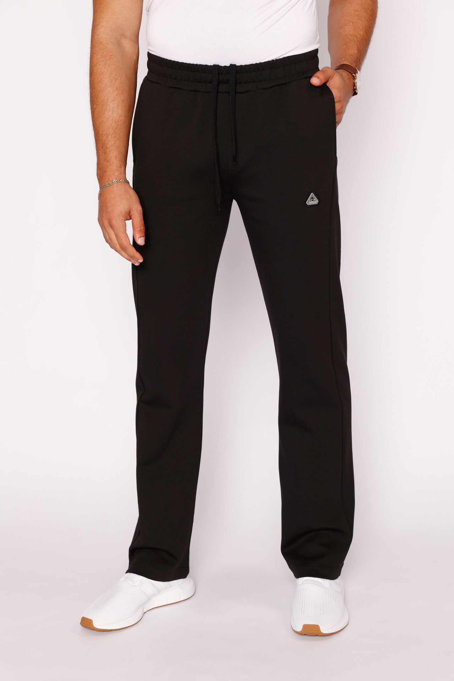 Pantalones deportivos SCR Classic Athleisure - Rectos (talla alta)