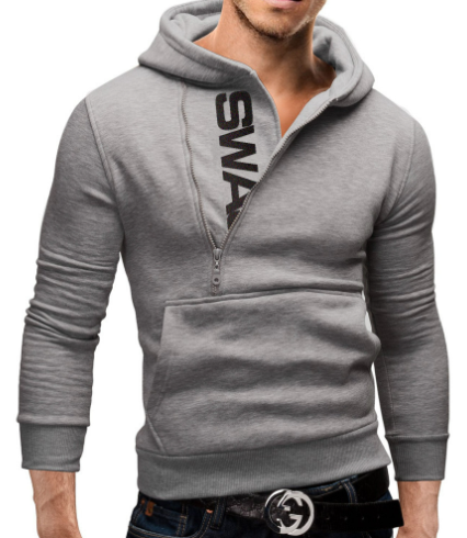 Men's Autumn & Winter Fleece Hooded Sweatshirt | Hoodie - # BOAA11510037