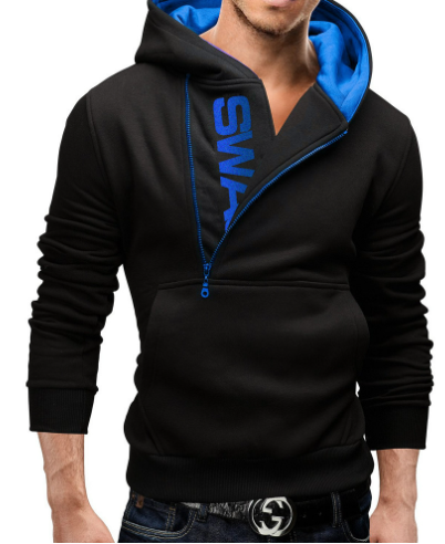 Men's Autumn & Winter Fleece Hooded Sweatshirt | Hoodie - # BOAA11510037
