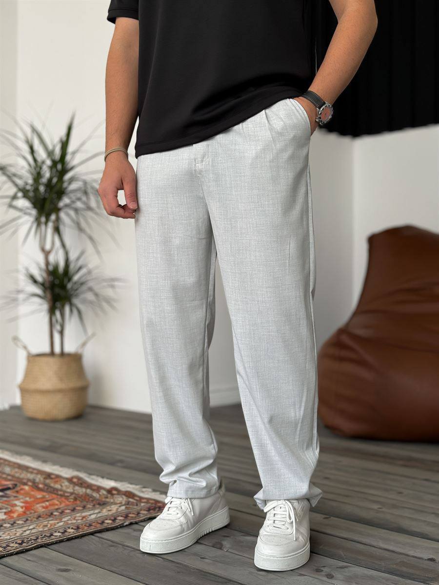 Pantalones Plisados Esenciales Modernos para Hombre – Comodidad a Medida para una Elegancia Diaria