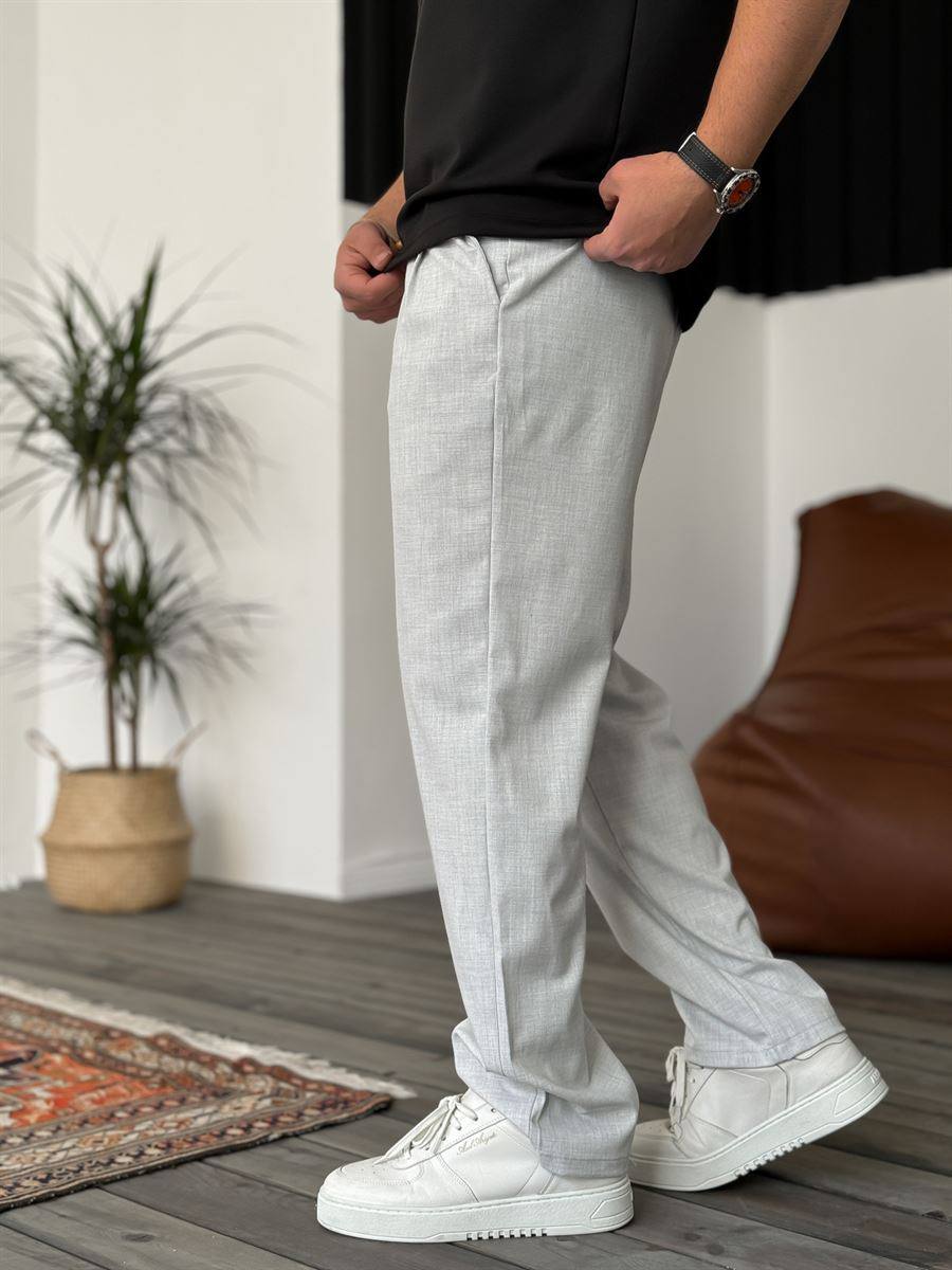Pantalones Plisados Esenciales Modernos para Hombre – Comodidad a Medida para una Elegancia Diaria