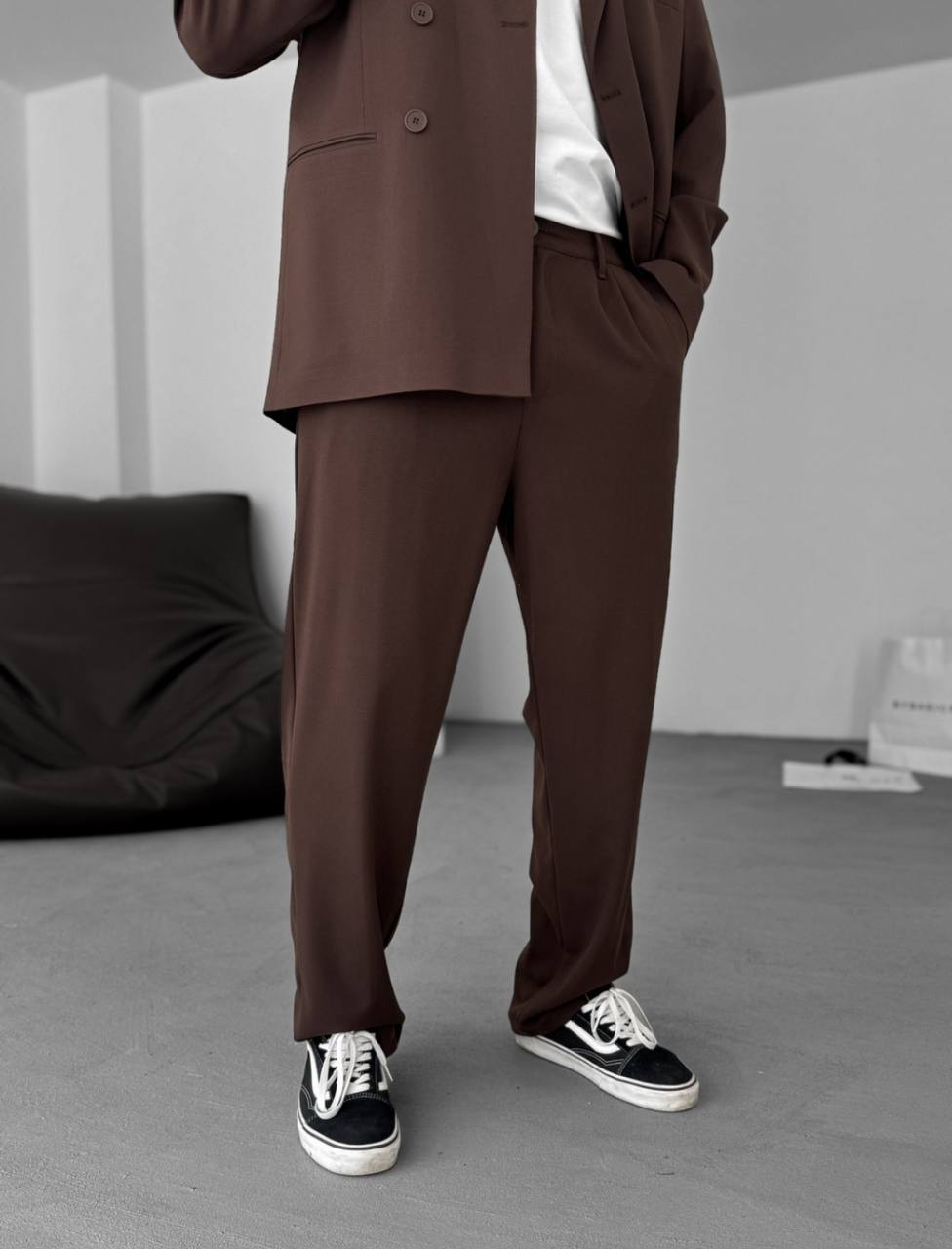 Pantalones Plisados Esenciales Modernos para Hombre – Comodidad a Medida para una Elegancia Diaria