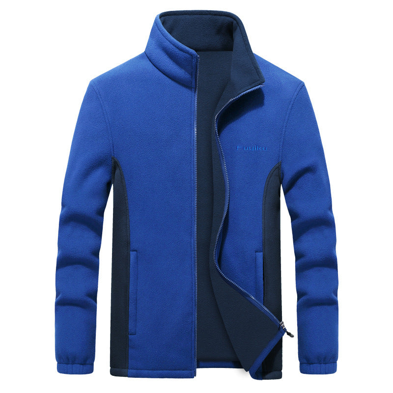 Men's Casual Fleece Jacket | For Fall and Winter - # BOAA13210019
