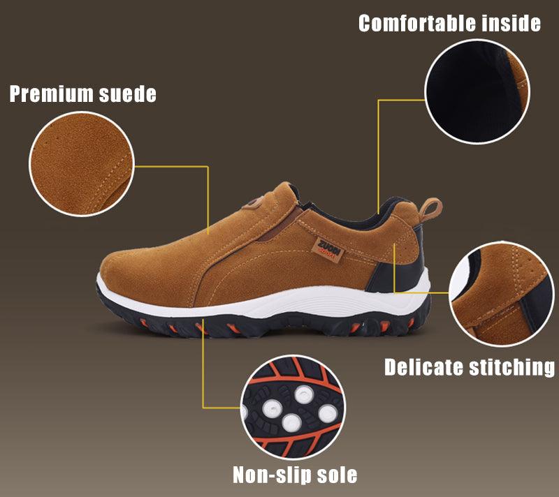 Mens Casual Shoes Breathable Outdoor Lightweight Walking Shoes Autumn Spring Men Loafers Slip On Shoes Climbing Shoes Sneakers Lightweight Breathable Walking Running Shoes