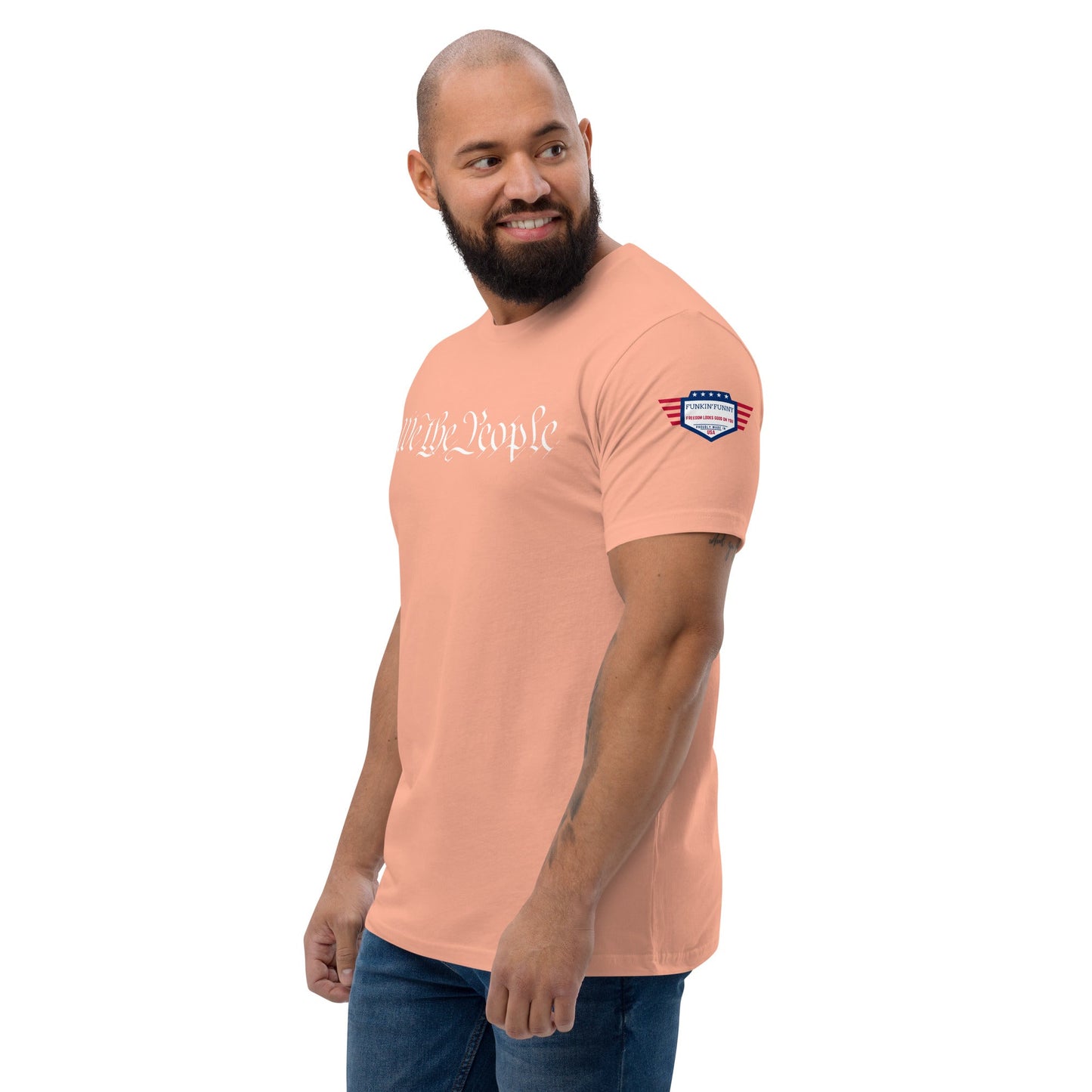 Nosotros la Gente - camiseta entallada - Apoya el país donde vives - O - Vive en el país que apoyas