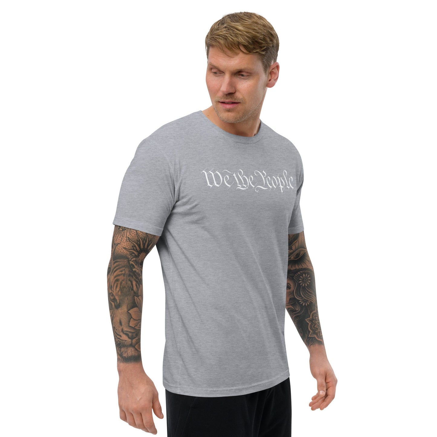 Nosotros la Gente - camiseta entallada - Apoya el país donde vives - O - Vive en el país que apoyas