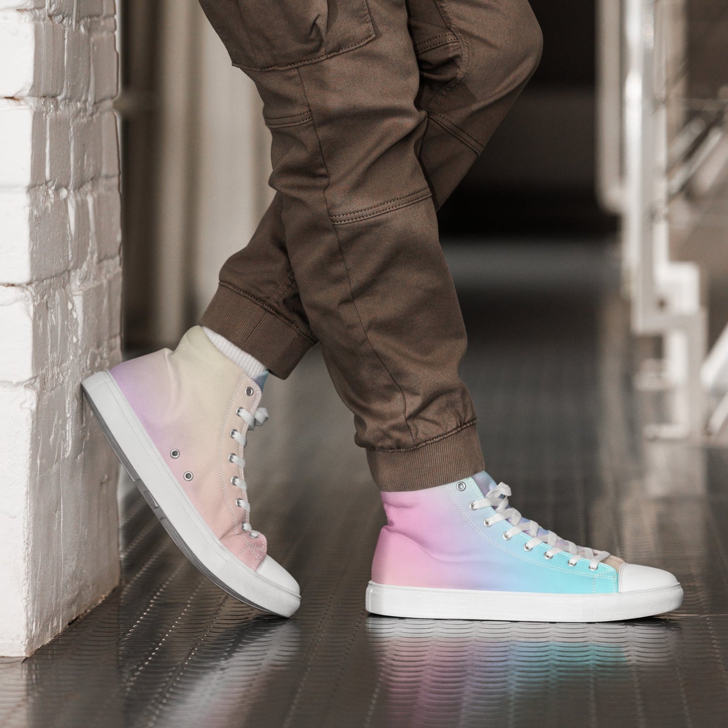 Zapatillas altas de hombre