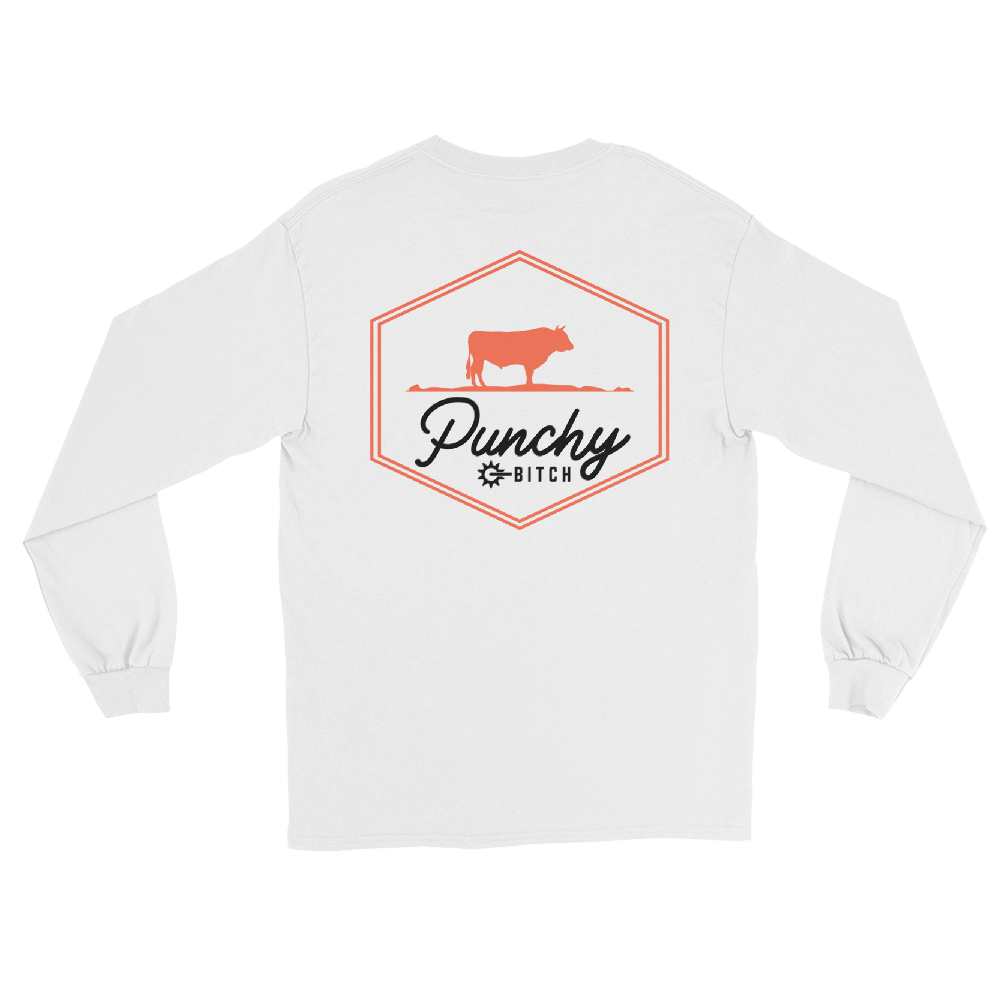 Punchy B Cow Long Sleeve