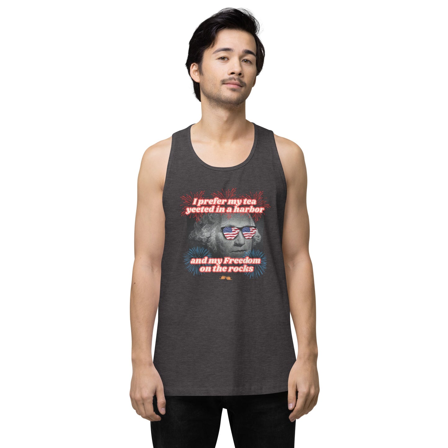 yeet tea - Men’s premium tank top