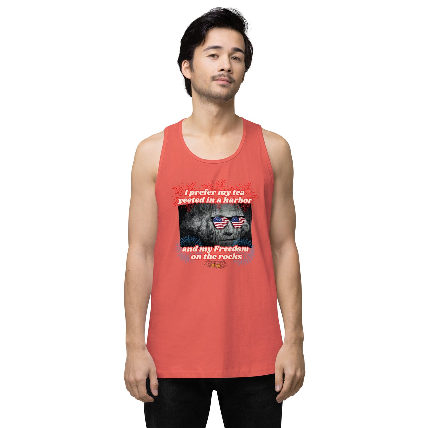 yeet tea - Men’s premium tank top