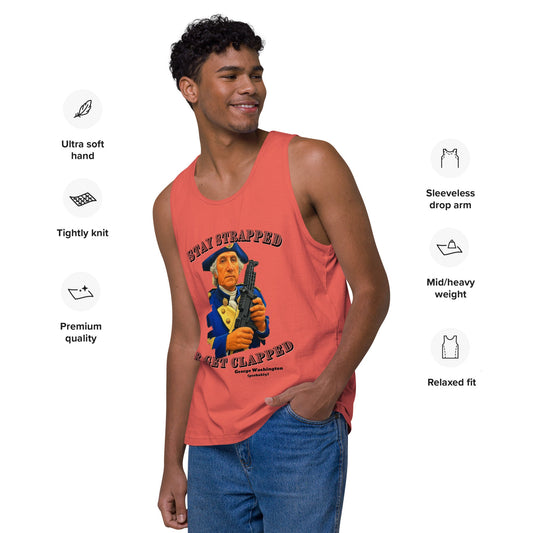 Stay Strapped - Men’s premium tank top
