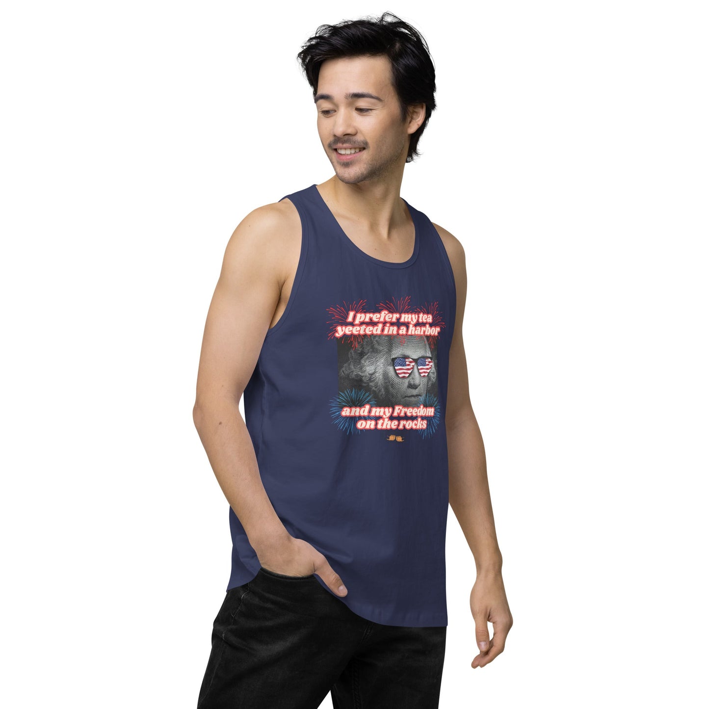 yeet tea - Men’s premium tank top