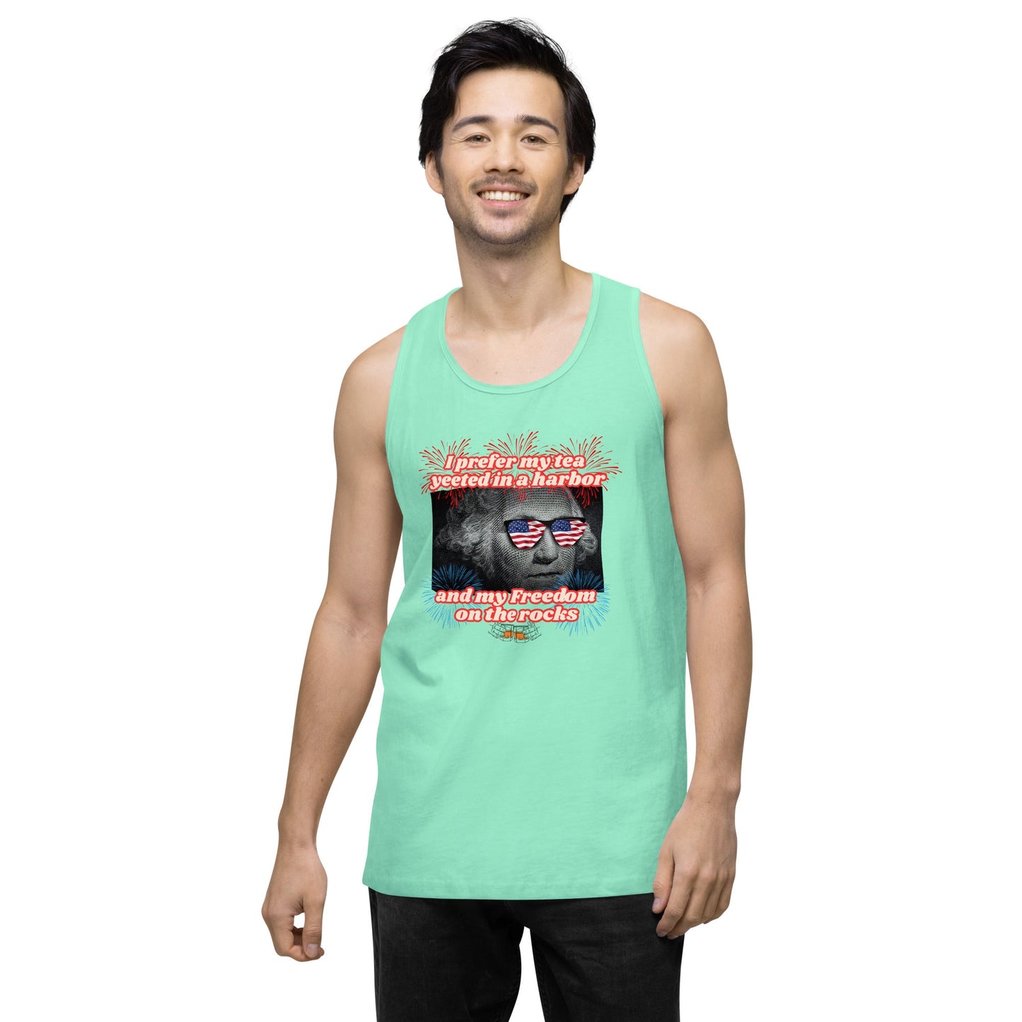 yeet tea - Men’s premium tank top