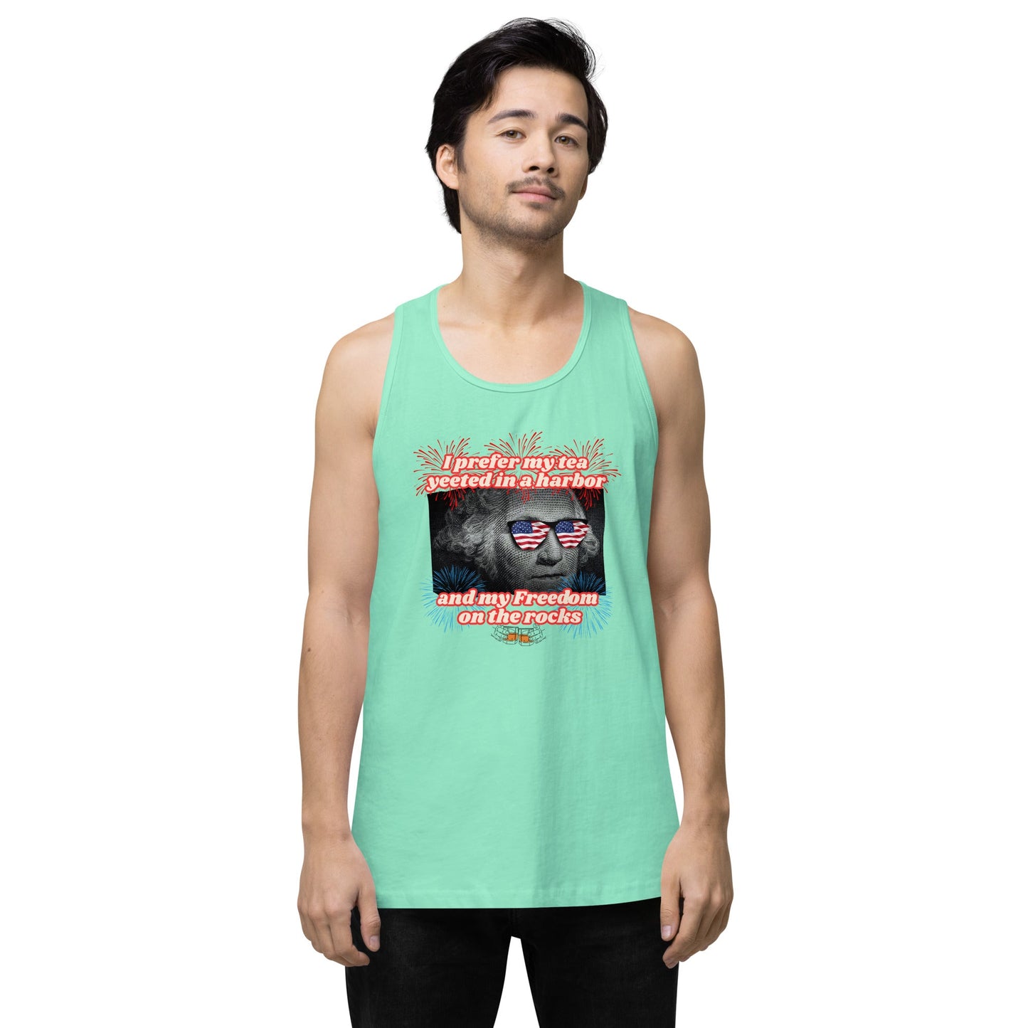 yeet tea - Men’s premium tank top