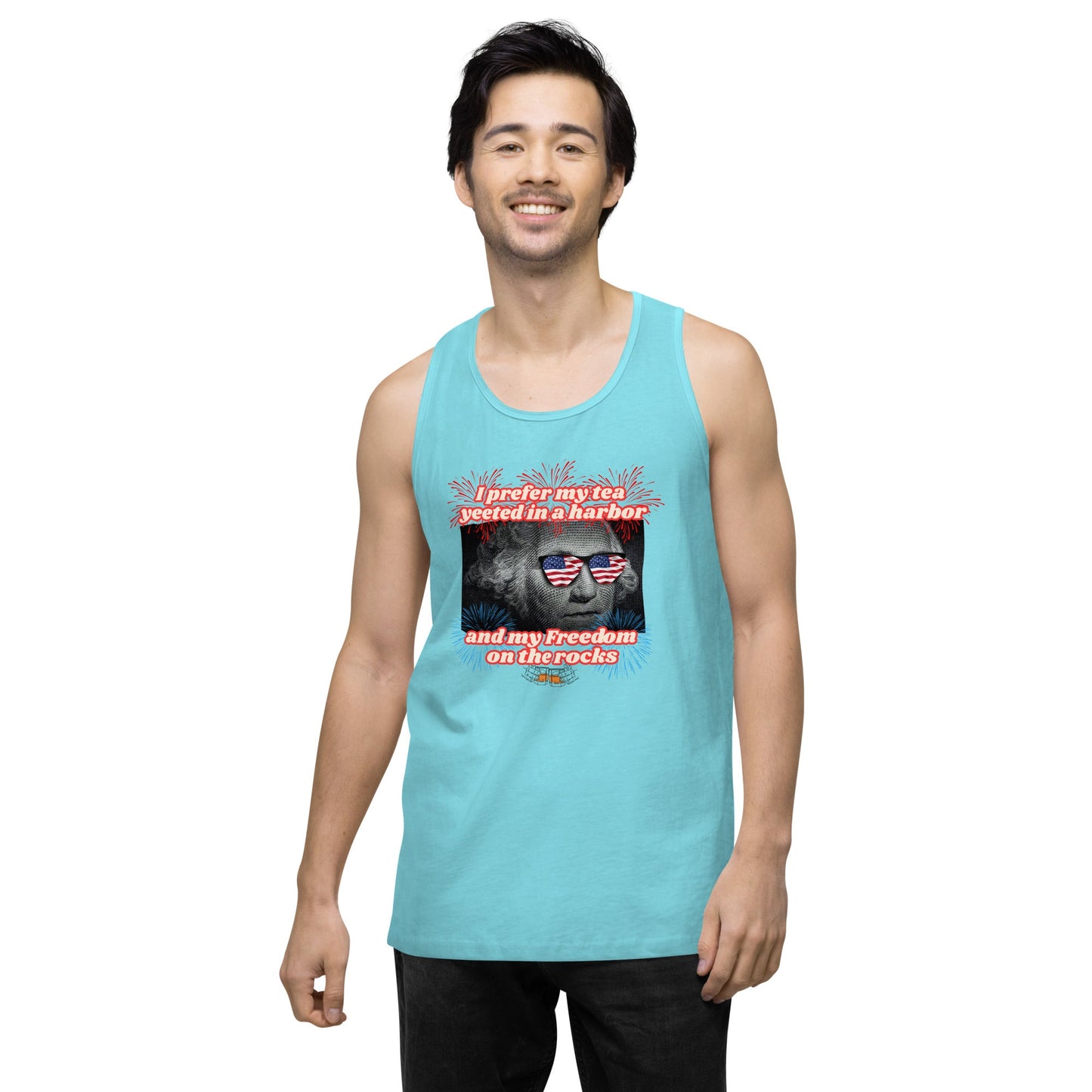 yeet tea - Men’s premium tank top