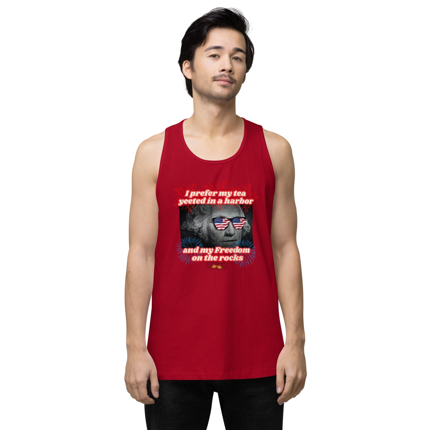 yeet tea - Men’s premium tank top