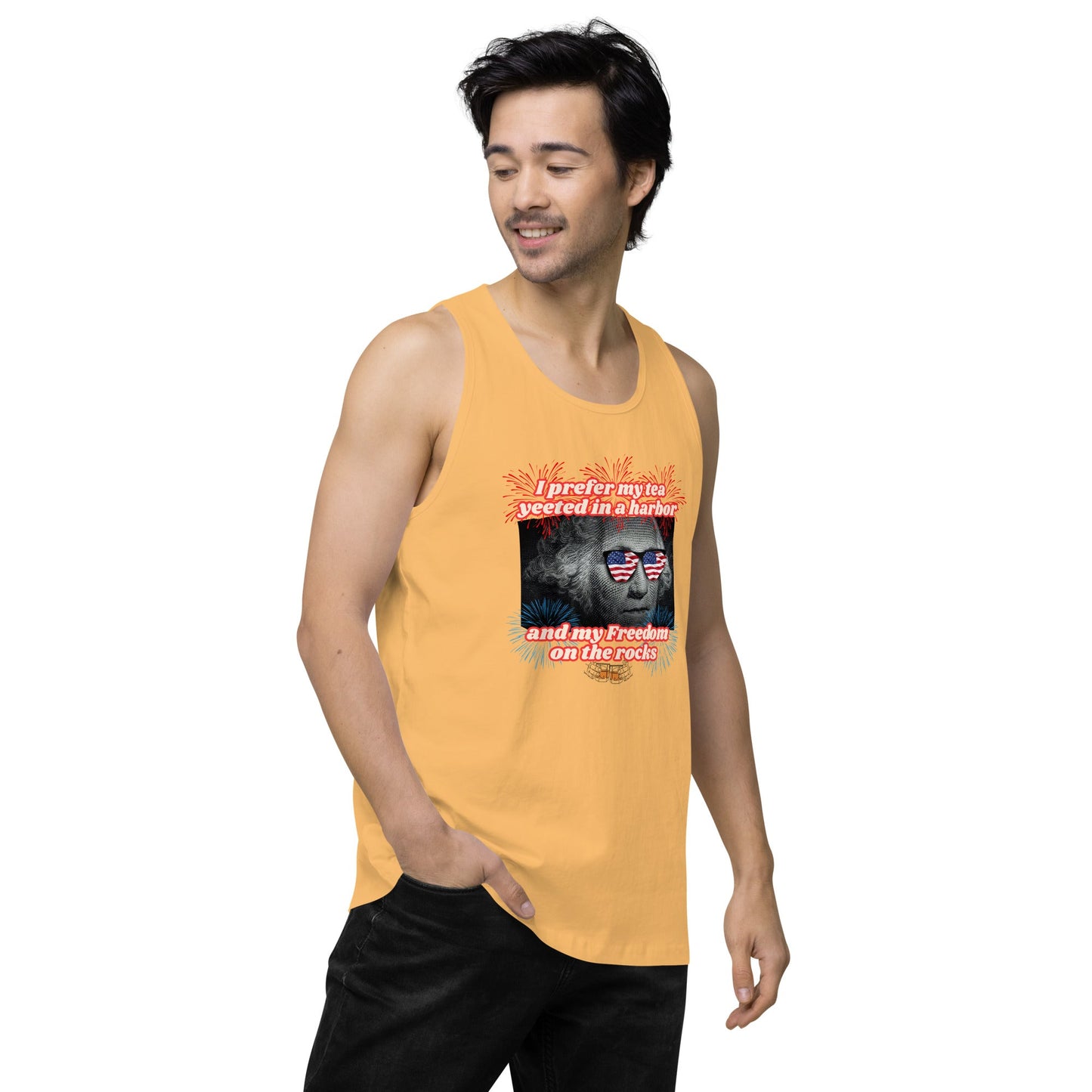yeet tea - Men’s premium tank top