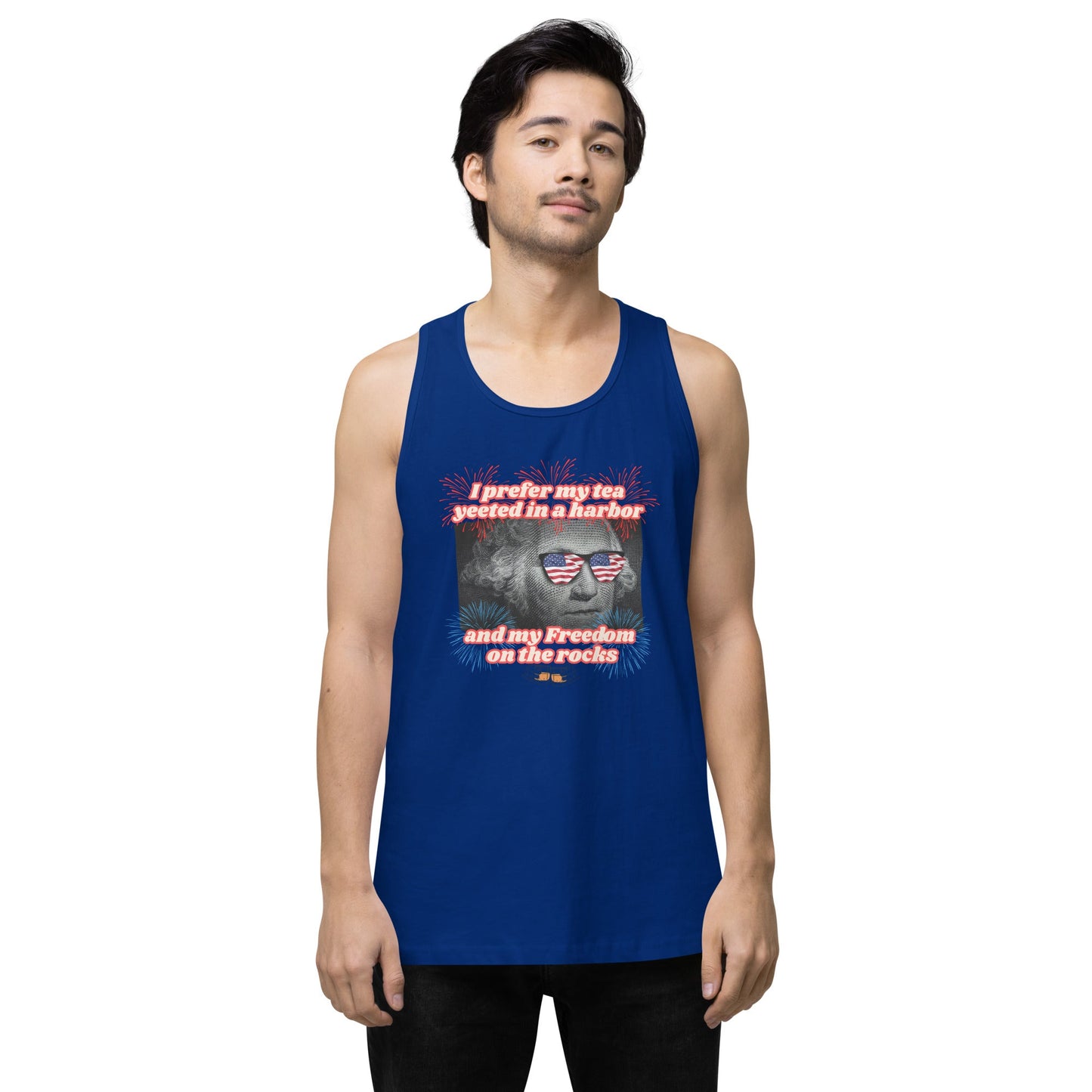 yeet tea - Men’s premium tank top