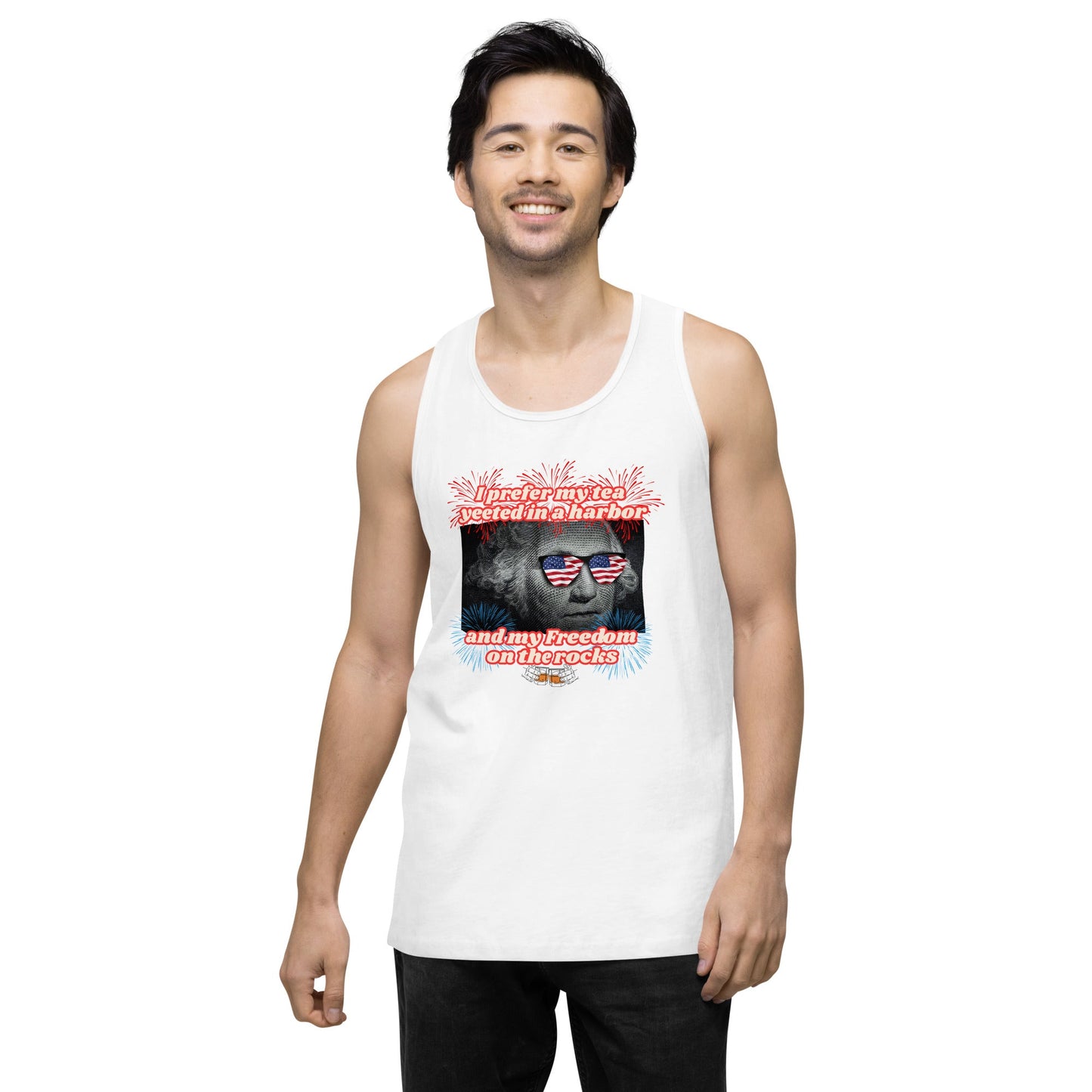 yeet tea - Men’s premium tank top