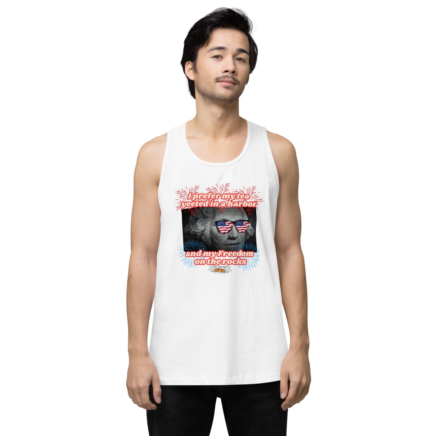yeet tea - Men’s premium tank top