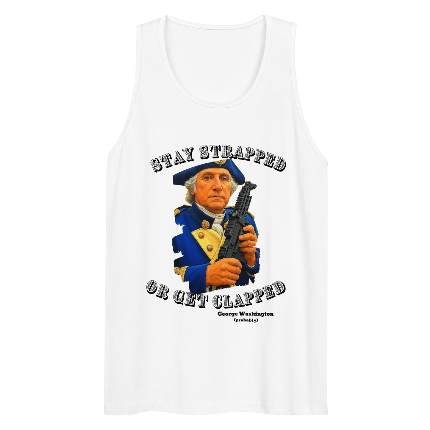 Mantente Fuerte - Camiseta de tirantes premium para hombre