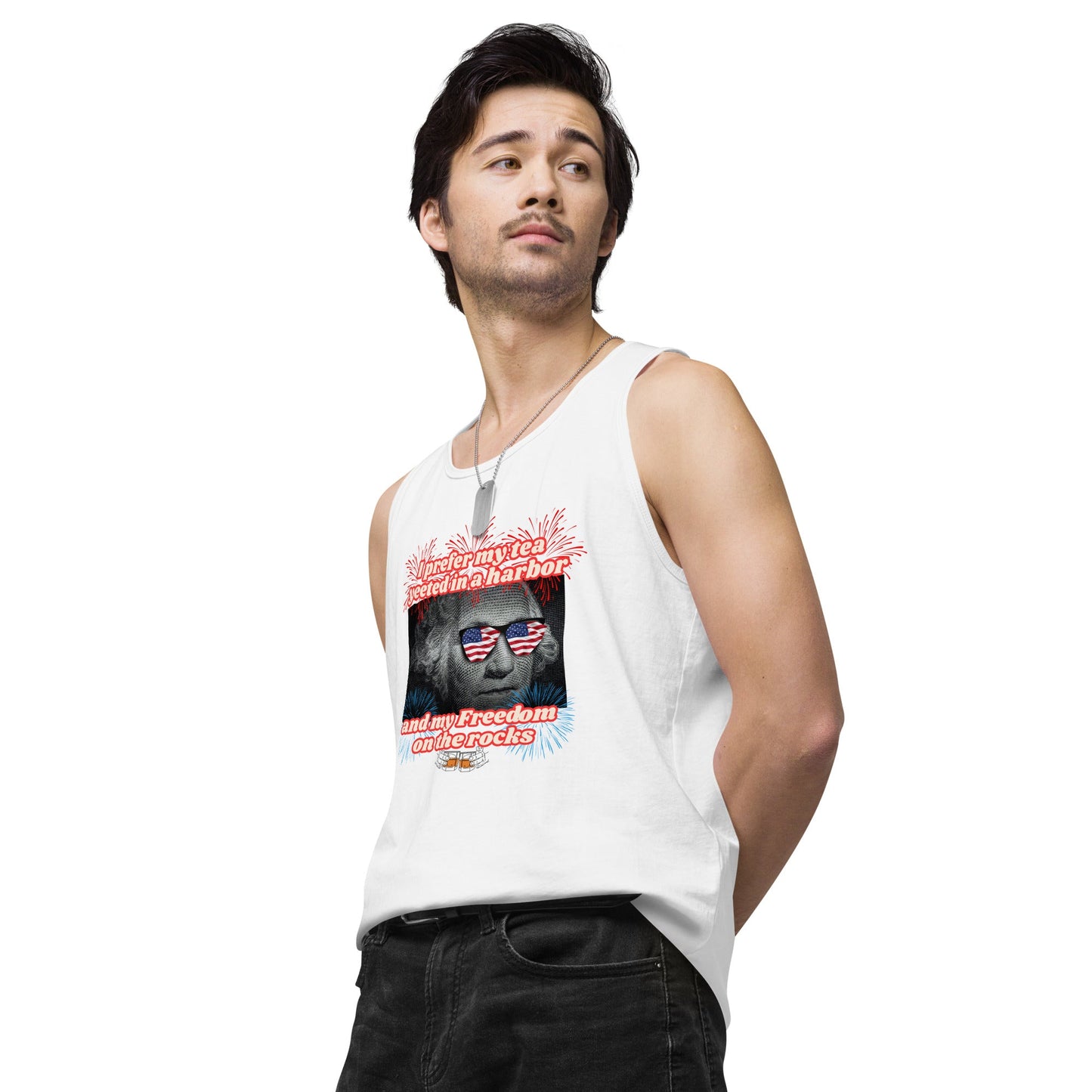yeet tea - Men’s premium tank top