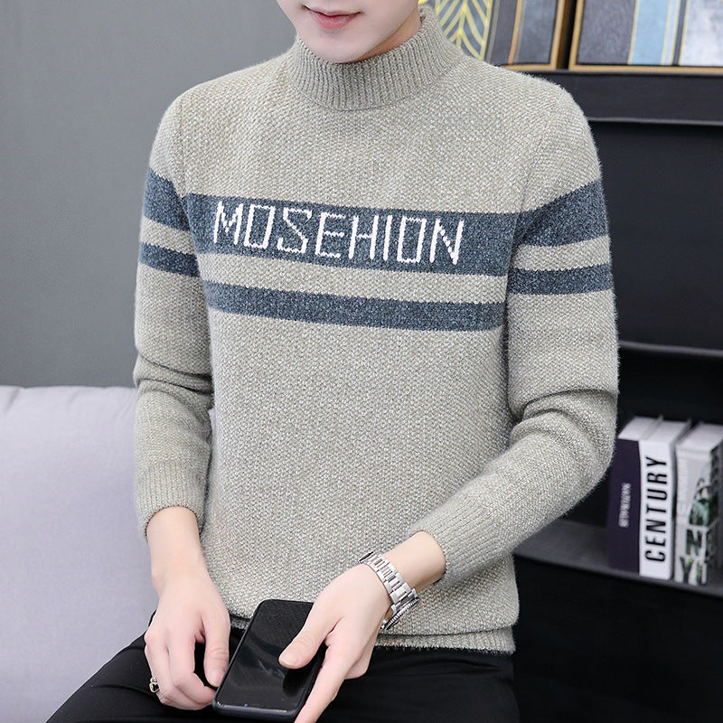 Men's Thickened Sweater | For Autumn and Winter | Youth - # BOAA13510055
