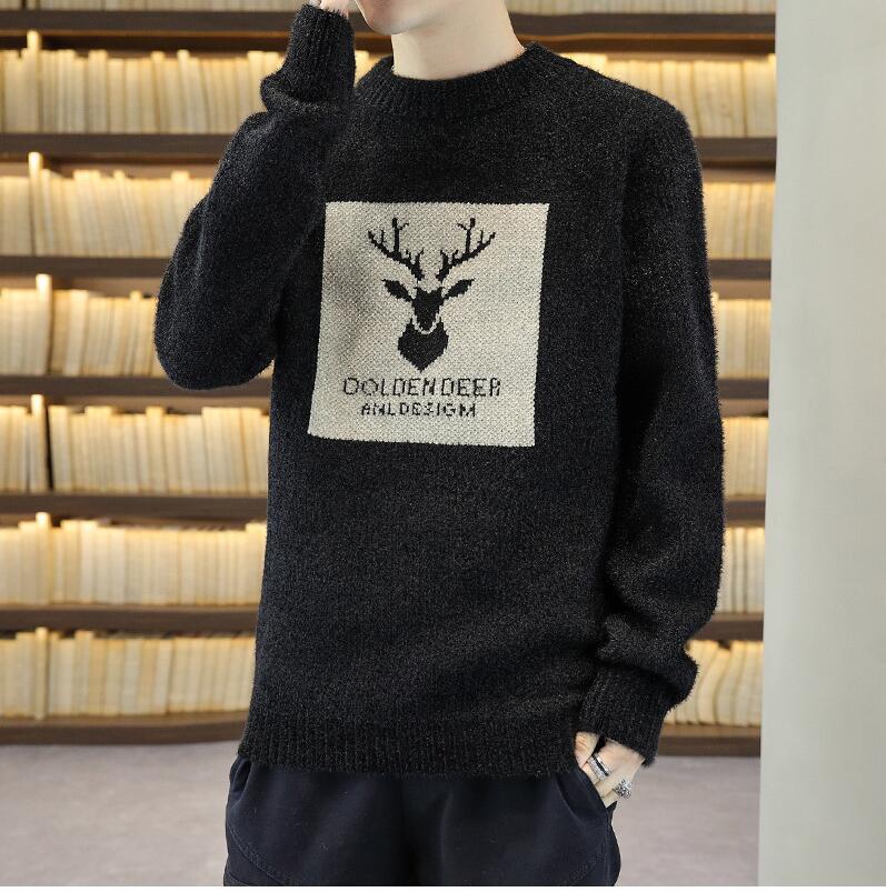 Men's Thickened Sweater | For Autumn and Winter | Youth - # BOAA13510055