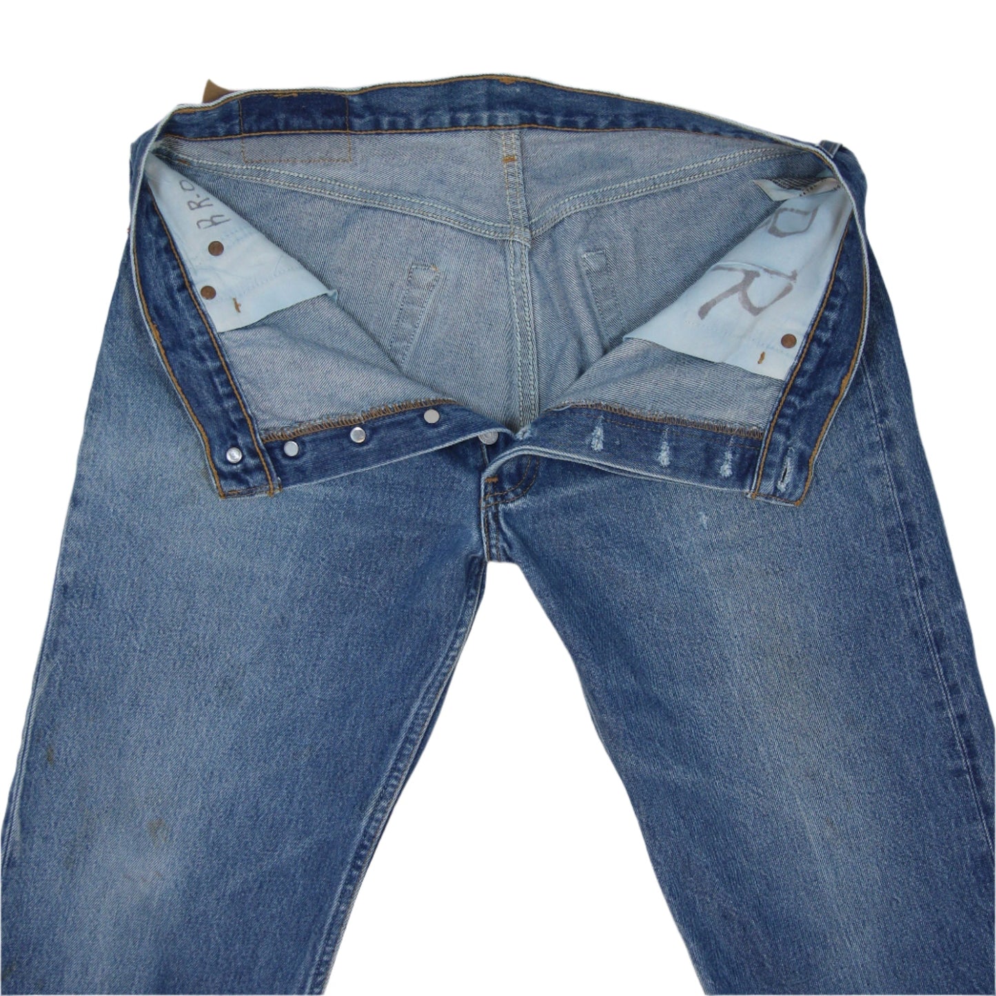 Levi's Men's Vintage 501 (501xx) Straight Leg Jeans - Tagged: 36x31; Actual: 33x28