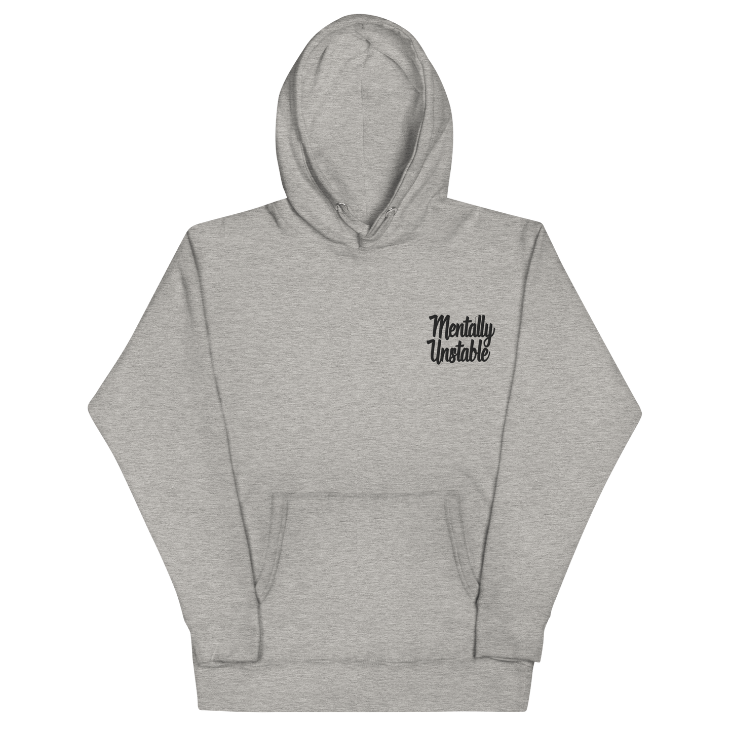 Sudadera bordada de inestable mental