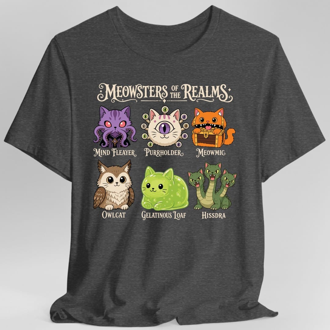 Meowsters of the Realms T-Shirt