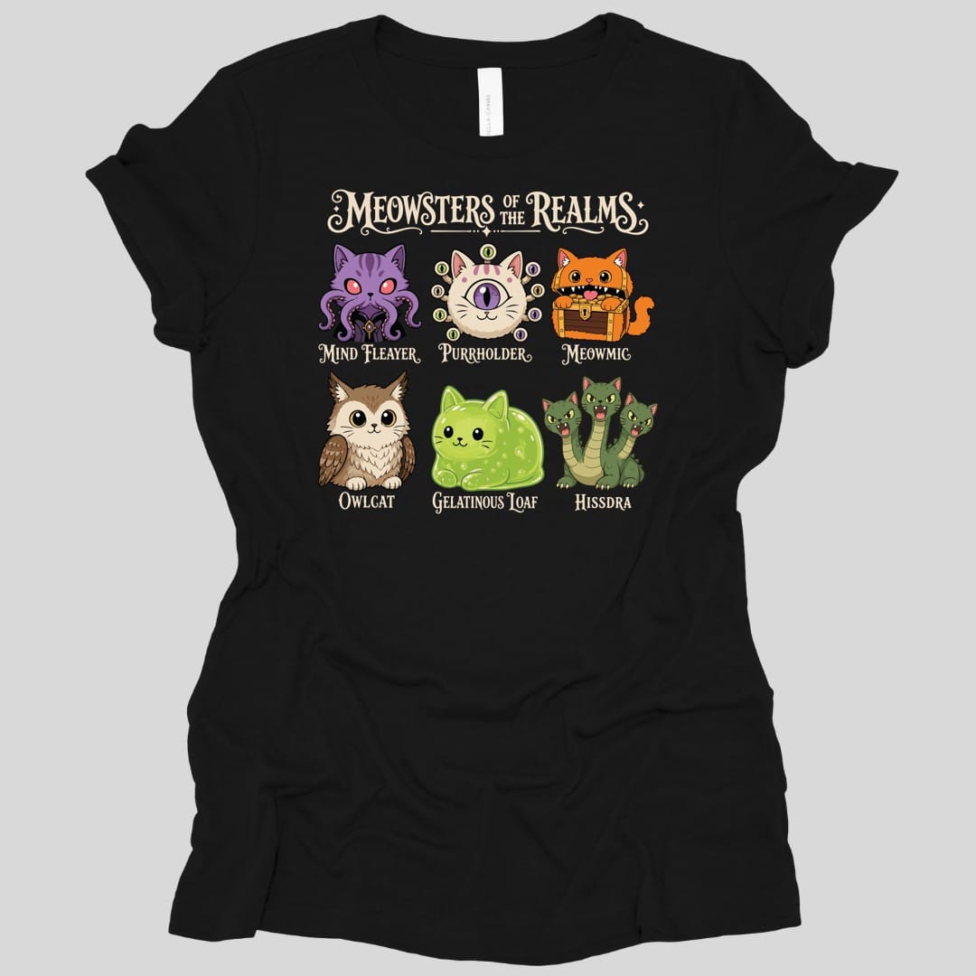Meowsters of the Realms Women's T-Shirt