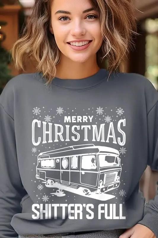 Color Bear Holiday Crewneck Sweatshirt | Unisex Fleece