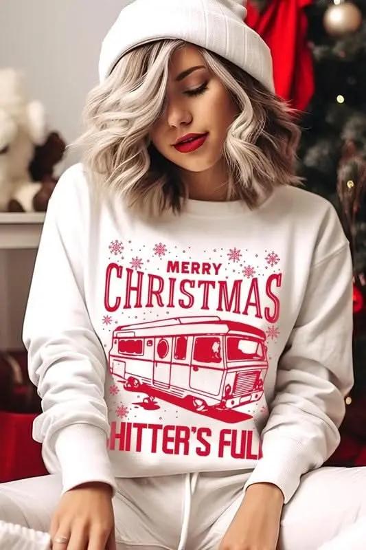 Jackets Color Bear Shitter's Full Graphic Unisex Sweatshirt Holiday Party Comfy Crewneck