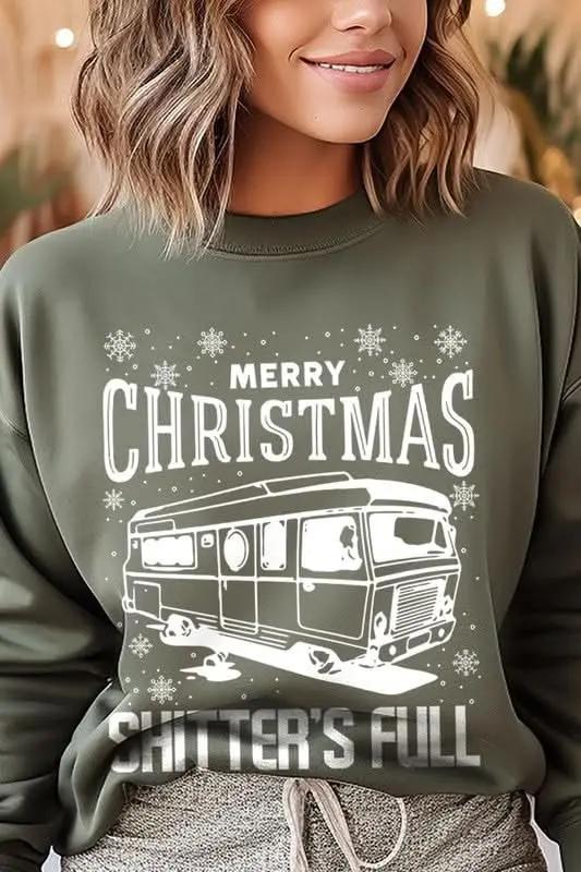 Jackets Color Bear Shitter's Full Graphic Unisex Sweatshirt Holiday Party Comfy Crewneck