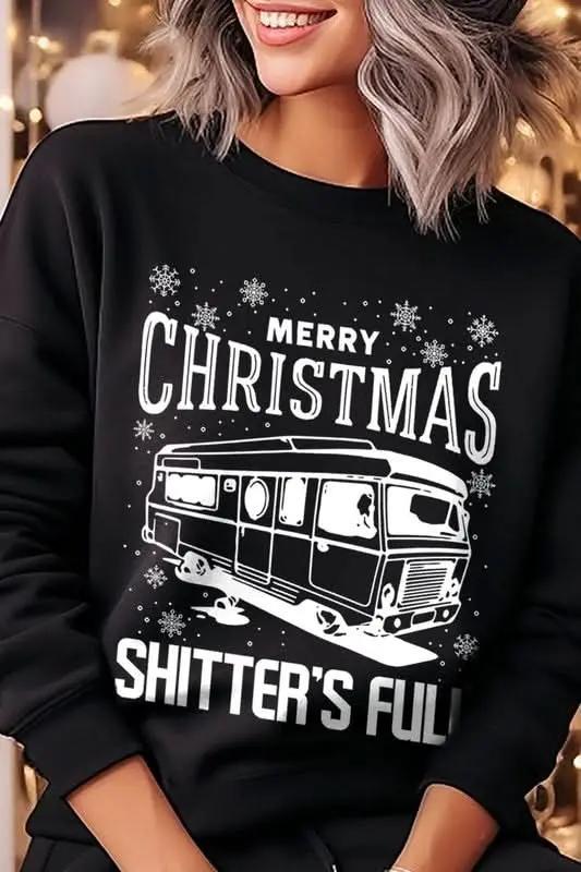 Jackets Color Bear Shitter's Full Graphic Unisex Sweatshirt Holiday Party Comfy Crewneck