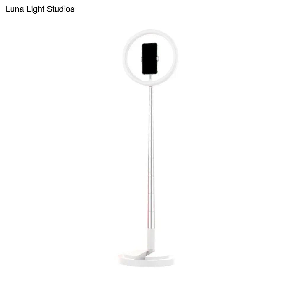 DecorBites™ Metallic LED Makeup Lamp with Phone Holder and USB Fill Light in 3 Colors