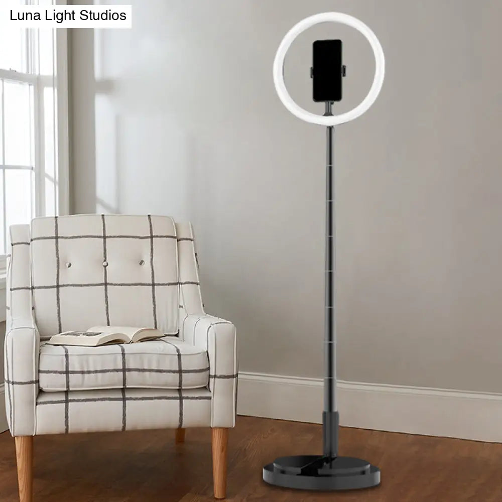 DecorBites™ Metallic LED Makeup Lamp with Phone Holder and USB Fill Light in 3 Colors