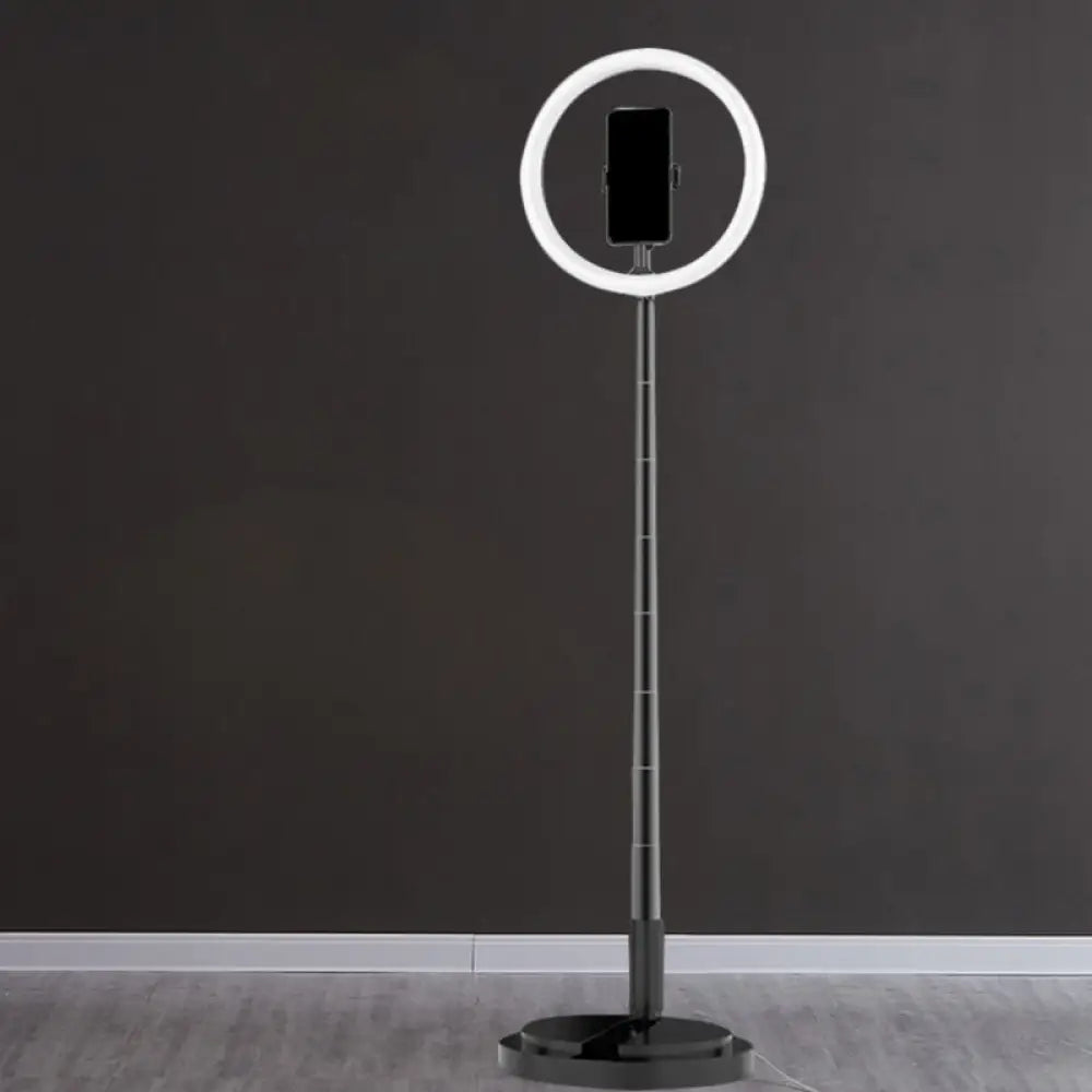 DecorBites™ Metallic LED Makeup Lamp with Phone Holder and USB Fill Light in 3 Colors