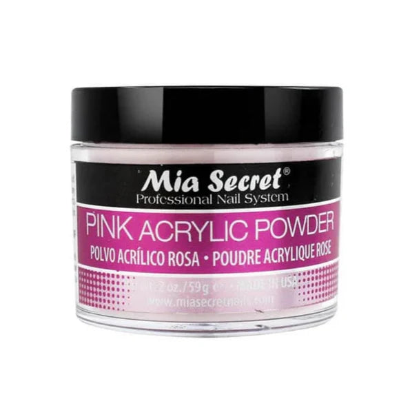 Mia Secret - Pink Acrylic Powder, 2oz/4oz/8oz